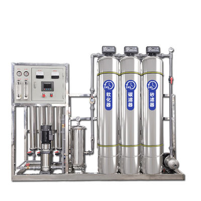 Depuratore di acqua industriale 250lph commerciale del sistema di depurazione delle acque del RO
