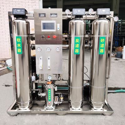 Apparecchiatura pura deionizzata automatica dell'acqua dolce del depuratore di acqua del RO 500l/H Apparecchiatura di trattamento delle acque