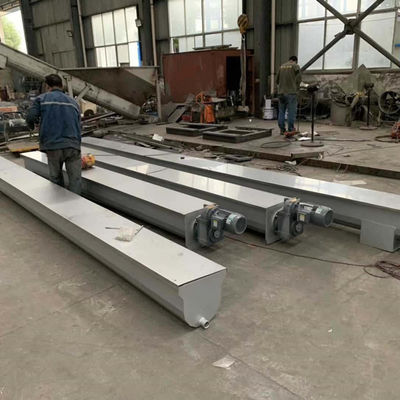 Trasportatore di vite a forma di U del fango di acciaio al carbonio con l'asse