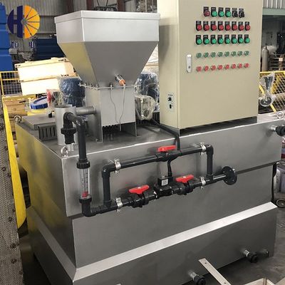 Trattamento delle acque reflue automatico di SS304 PAM Integrated Dosing System 1000l/H