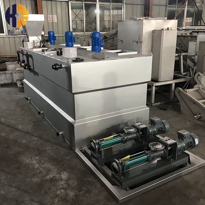 Trattamento delle acque reflue automatico di SS304 PAM Integrated Dosing System 1000l/H
