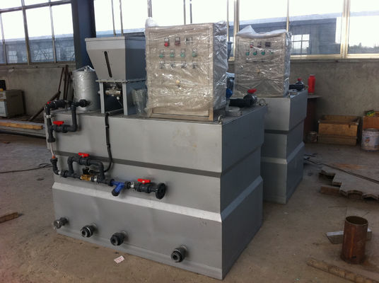 Trattamento delle acque reflue automatico di SS304 PAM Integrated Dosing System 1000l/H