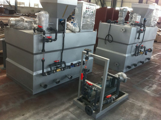 Trattamento delle acque reflue automatico di SS304 PAM Integrated Dosing System 1000l/H
