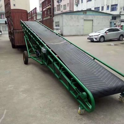 Bene mobile del nastro trasportatore della gomma di industria di sostegno di acciaio al carbonio per il carbone della miniera del grano