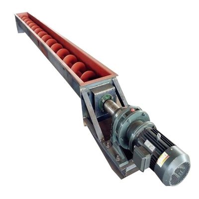sistema di trasportatore a spirale shaftless del grano della cenere di carbone del trasportatore di vite di acciaio al carbonio 2m3/H