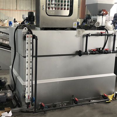 Trattamento delle acque reflue industriale di dosaggio automatico integrato del sistema di acciaio inossidabile