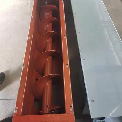 L'industriale della polvere di essicatore trasportatore della vite del fango del acciaio al carbonio si sviluppa a spirale trasportando