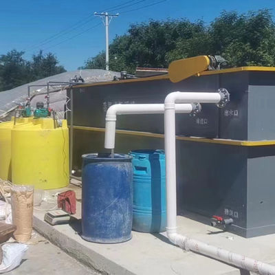 Trattamento delle acque reflue domestiche della macchina di flottazione del vapore disciolto in acciaio al carbonio da 100 m3