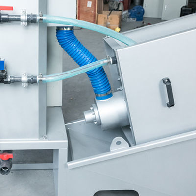 Macchina per disidratazione fanghi a vite a spirale SS 304 Materiale