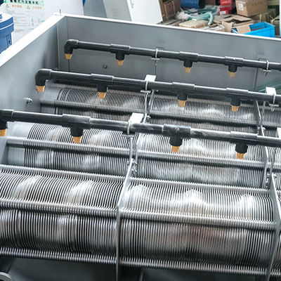 Macchina per disidratazione fanghi a vite a spirale SS 304 Materiale