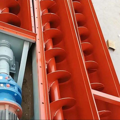 Trasportatore a coclea per fanghi in acciaio inossidabile 304 a forma di U