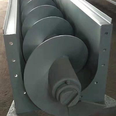 Trasportatore a coclea senza albero resistente alle alte temperature in acciaio inossidabile