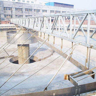 Ruspa spianatrice del fango del carro armato di flottazione dell'aria della macchina dell'apparecchio per lo spurgo delle caldaie di stile del ponte di acciaio inossidabile 304