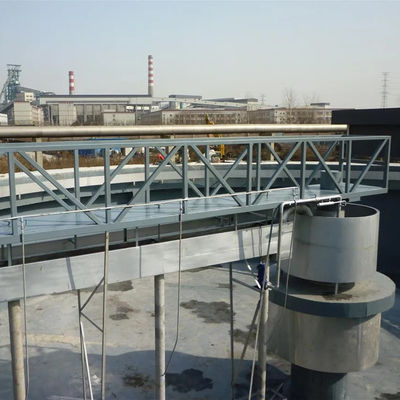 Ruspa spianatrice del fango del carro armato di flottazione dell'aria della macchina dell'apparecchio per lo spurgo delle caldaie di stile del ponte di acciaio inossidabile 304