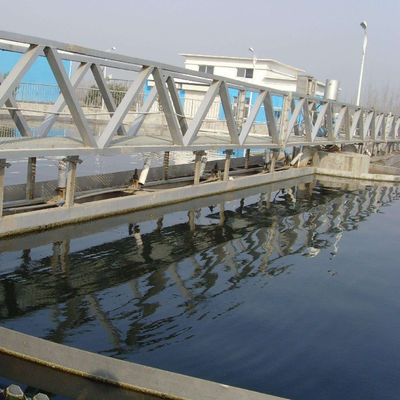 Ruspa spianatrice del fango del carro armato di flottazione dell'aria della macchina dell'apparecchio per lo spurgo delle caldaie di stile del ponte di acciaio inossidabile 304