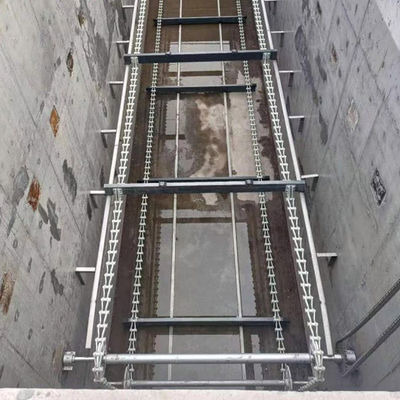 Tipo a catena apparecchio per lo spurgo delle caldaie di acciaio inossidabile della ruspa spianatrice 304 del fango della landa