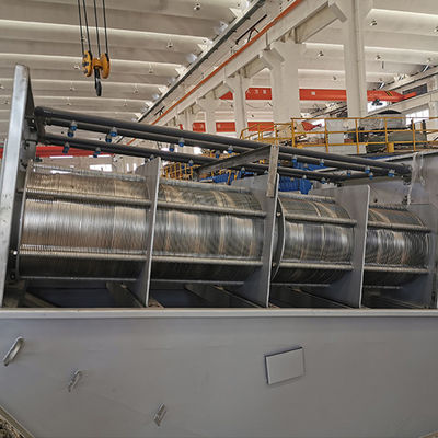 Alto tasso di disidratazione della macchina a spirale automatica di disidratazione dei fanghi SS304