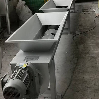 Shaftless ss a forma di U cementa il trasportatore di vite per la calce del carbone polverizzato dell'alimentazione animale