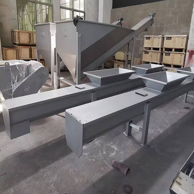 Shaftless ss a forma di U cementa il trasportatore di vite per la calce del carbone polverizzato dell'alimentazione animale