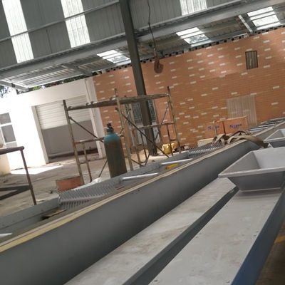 Shaftless ss a forma di U cementa il trasportatore di vite per la calce del carbone polverizzato dell'alimentazione animale