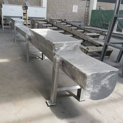 Shaftless ss a forma di U cementa il trasportatore di vite per la calce del carbone polverizzato dell'alimentazione animale