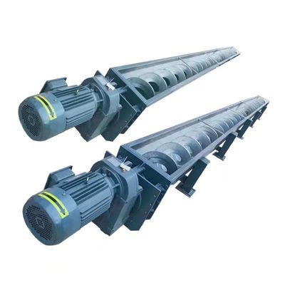 Trasportatore di vite orizzontale di acciaio inossidabile della doppia asse 1000mm per industria carboniera