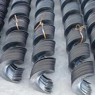 Trasportatore di vite orizzontale di acciaio inossidabile della doppia asse 1000mm per industria carboniera