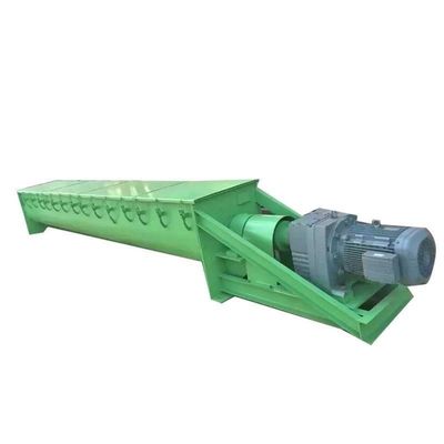 Tipo macchina SS316L 1-10t/h di U del trasportatore di vite della coclea della polvere del fango di Shaftless