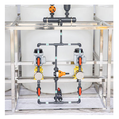 Mescolanza di dissoluzione di dosaggio automatica piena della macchina 4500L/H integrata