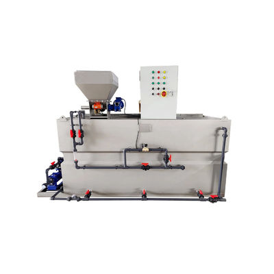 polimero di dosaggio chimico della macchina 6000L che dosa sistema 2.2KW per trattamento delle acque