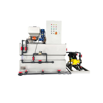 polimero di dosaggio chimico della macchina 6000L che dosa sistema 2.2KW per trattamento delle acque