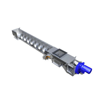 Trasportatore di vite a spirale del grano concreto della calce del carbone del cemento 304/316SS 1.5-5.5kw