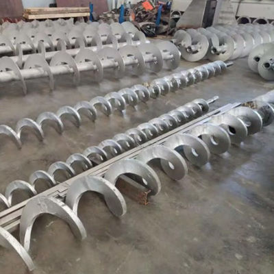 Trasportatore di vite a spirale del grano concreto della calce del carbone del cemento 304/316SS 1.5-5.5kw