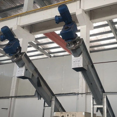 Trasportatore di vite a spirale del grano concreto della calce del carbone del cemento 304/316SS 1.5-5.5kw