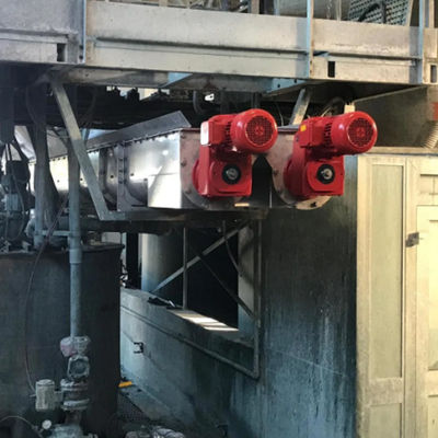 la lunghezza di 1~100m ha automatizzato il trasportatore di vite del acciaio al carbonio Shaftless per la polvere del grano del cemento