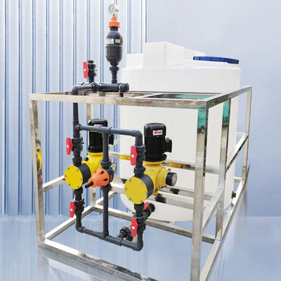 Macchina di dosaggio completamente automatica PAC/PAM Flocculant Dosing System di iso 250L~10000L del CE
