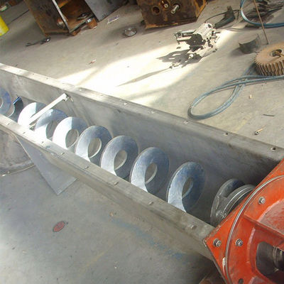 Trasportatore regolabile 12t/H di spirale del trasportatore di vite di acciaio inossidabile di velocità