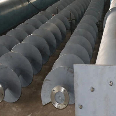 Trasportatore di vite d'asciugamento del fango SUS304 per il trasporto della sabbia della calce schiacciato carbone