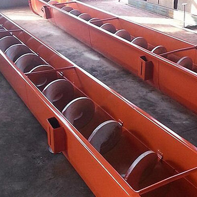 Trasportatore di vite d'asciugamento del fango SUS304 per il trasporto della sabbia della calce schiacciato carbone