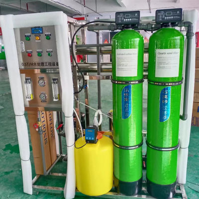 Attrezzatura di sistema di depurazione delle acque di osmosi inversa di ISO9001 500lph per bere