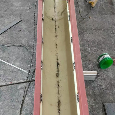 La velocità a spirale di Adjsutable del trasportatore del acciaio al carbonio Shaftless ha personalizzato 1~100m