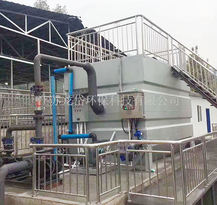 Carro armato bianco di trattamento delle acque reflue, filtro dal tamburo rotativo della fibra