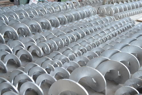 Trasportatore di vite municipale del doppio delle acque luride, trasportatore di vite d'asciugamento di 400mm