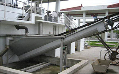 350mm Grit Separator Wastewater, 0.55Kw ciclone Grit Separator