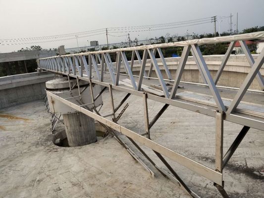 Trattamento delle acque reflue del sistema dell'apparecchio per lo spurgo delle caldaie dell'azionamento di perimetro