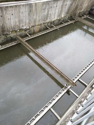 materiale di raschio di 4.5m della landa non metallica a ponte mobile dell'apparecchio per lo spurgo delle caldaie