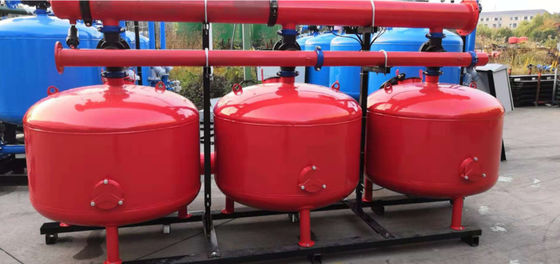 Filtro a sabbia industriale da acciaio al carbonio