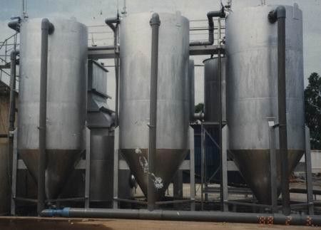 Trattamento delle acque bianco del filtro a sabbia, filtro a sabbia industriale dalle acque luride