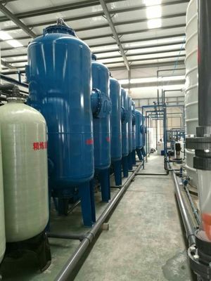 Materiale allineante di gomma Q235 di acciaio al carbonio dell'attrezzatura di filtrazione dell'acqua di scarico