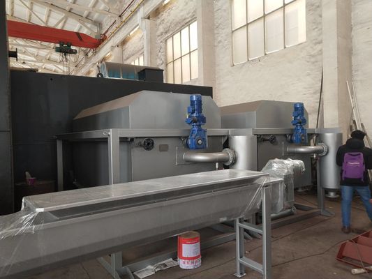 Addensatore muoventesi 30m3/H di gravità dell'addensatore di Ring Screw Shaft Rotary Drum
